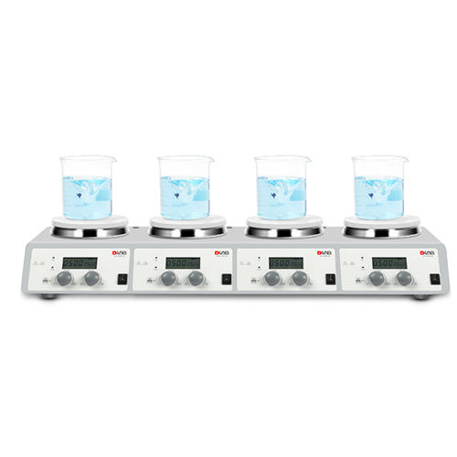 White Ms-h340-s4 Hotplate And Magnetic Stirrers