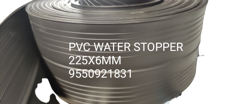 Pvc Water Stopper With Centre Bulb 230 X 6 Mm - Application: Rcc Construction
