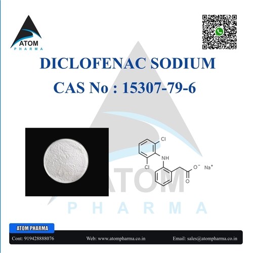 Diclofenac Sodium Api Cas No: 15307-79-6