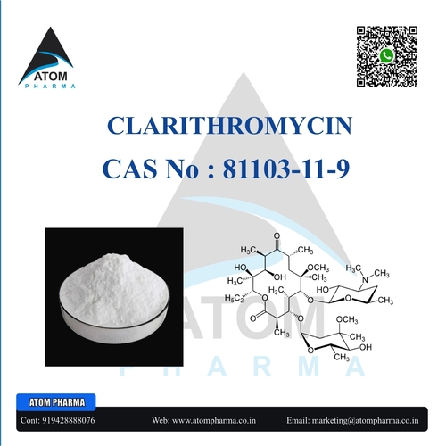 व्हाइट 81103-11-9 क्लेरिथ्रोमाइसिन