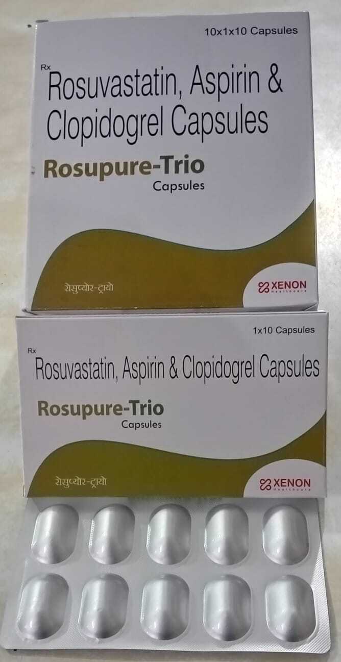 Rosuvastatin As-pirin And Clopidogrel Capsules