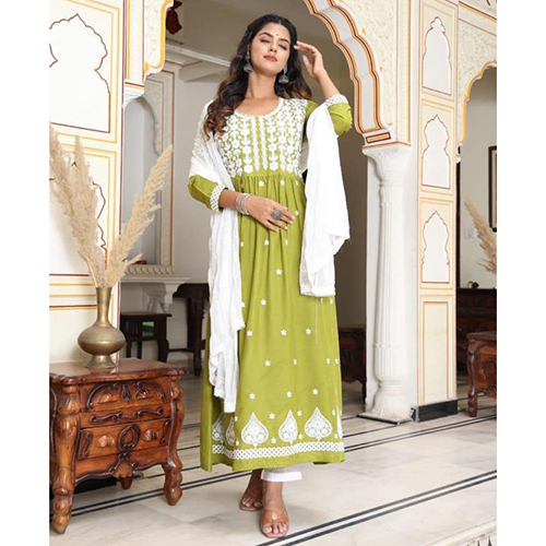 Washable Full Stitched Heavy Rayon Slub Kurti