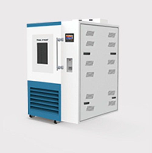 Temp Control Climate Chamber - Ms Material, Economic Heating Function | Powerful Cooling System, Non-dew Observation Window, White And Blue Design