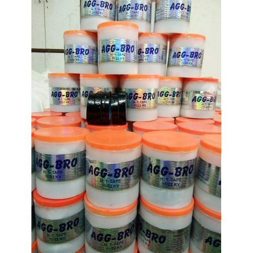 High Tension Para Tape - Bopp Material, 0.7 Mm Thickness, 20-40 Mm Width, 40-50 M Length, Black Color | Single-sided Solvent Adhesive, Moisture & Corrosion Resistant