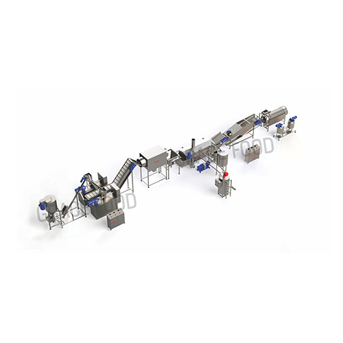 एक्सट्रूडेड कॉर्न स्टिक लाइन - रोटरी हेड एक्सट्रूडर