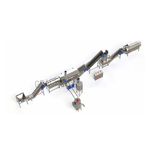 पूरी तरह से स्वचालित पेलेट फ्राइंग लाइन