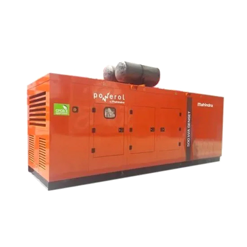 ब्राउन महिंद्रा पॉवरोल 500kva डीजल जनरेटर सेट