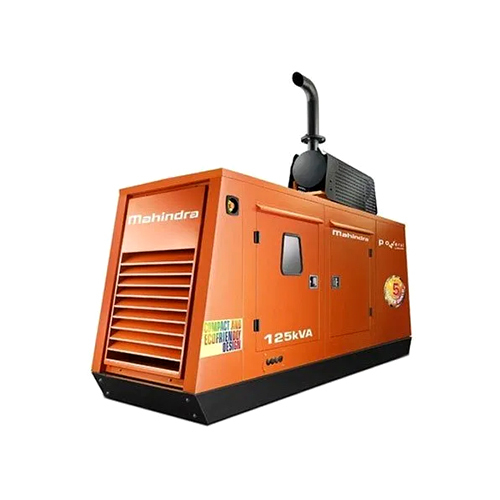 ब्राउन महिंद्रा पॉवरोल 125 केवीए डीजल जेनरेटर सेट