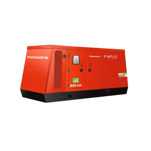 Brown Mahindra Powerol Electic Diesel Generator Set