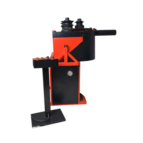 Hydraulic Pipe Bending Machine - Steel & Aluminium Semi-automatic Operation Red & Black Finish Ideal For Industrial Use
