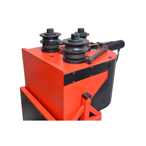 Hydraulic Pipe Bending Machine - Steel & Aluminium Semi-automatic Operation Red & Black Finish Ideal For Industrial Use