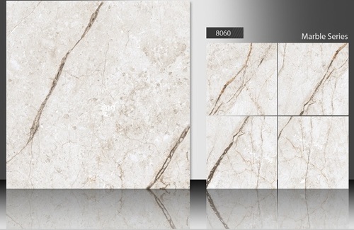 Polished Porcelain Tiles - Superior Grade Material, Elegant Interior Design Solution for Homes and Offices