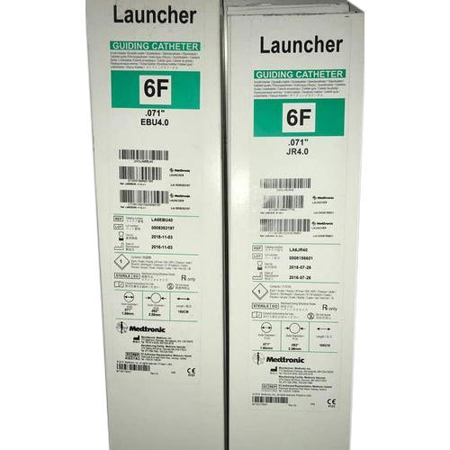 Medtronic Guiding Catheter - Plastic, 100 cm Length, White Color | Sterilized for Hospital Use, Hydrophilic Coating, Flexible Shaft for Enhanced Navigation