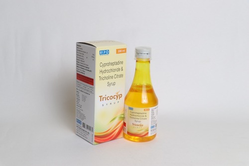 Cyproheptadine Tricholine Citrate Syrup
