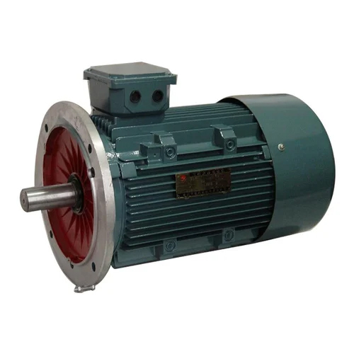 Blue Three Phase Ac Induction Motors