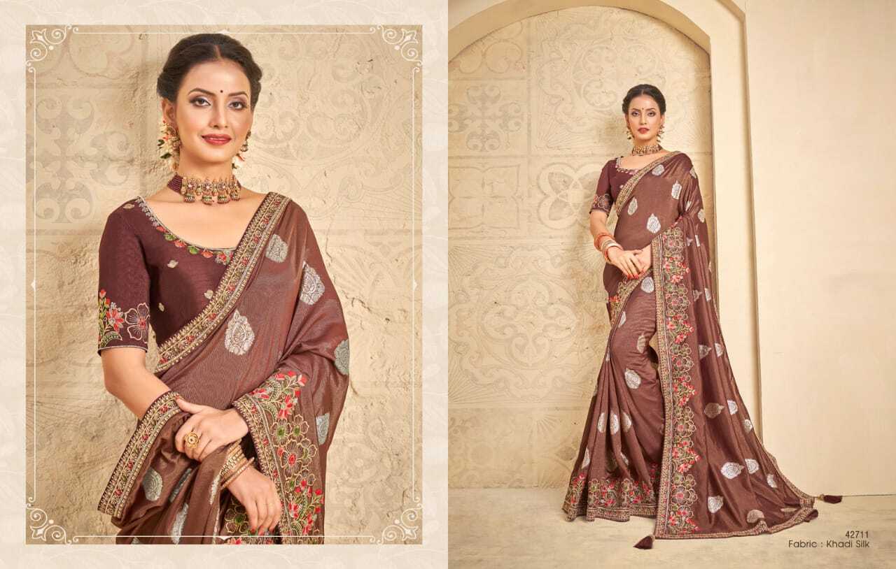Georgette Mahotsav Silk Saree