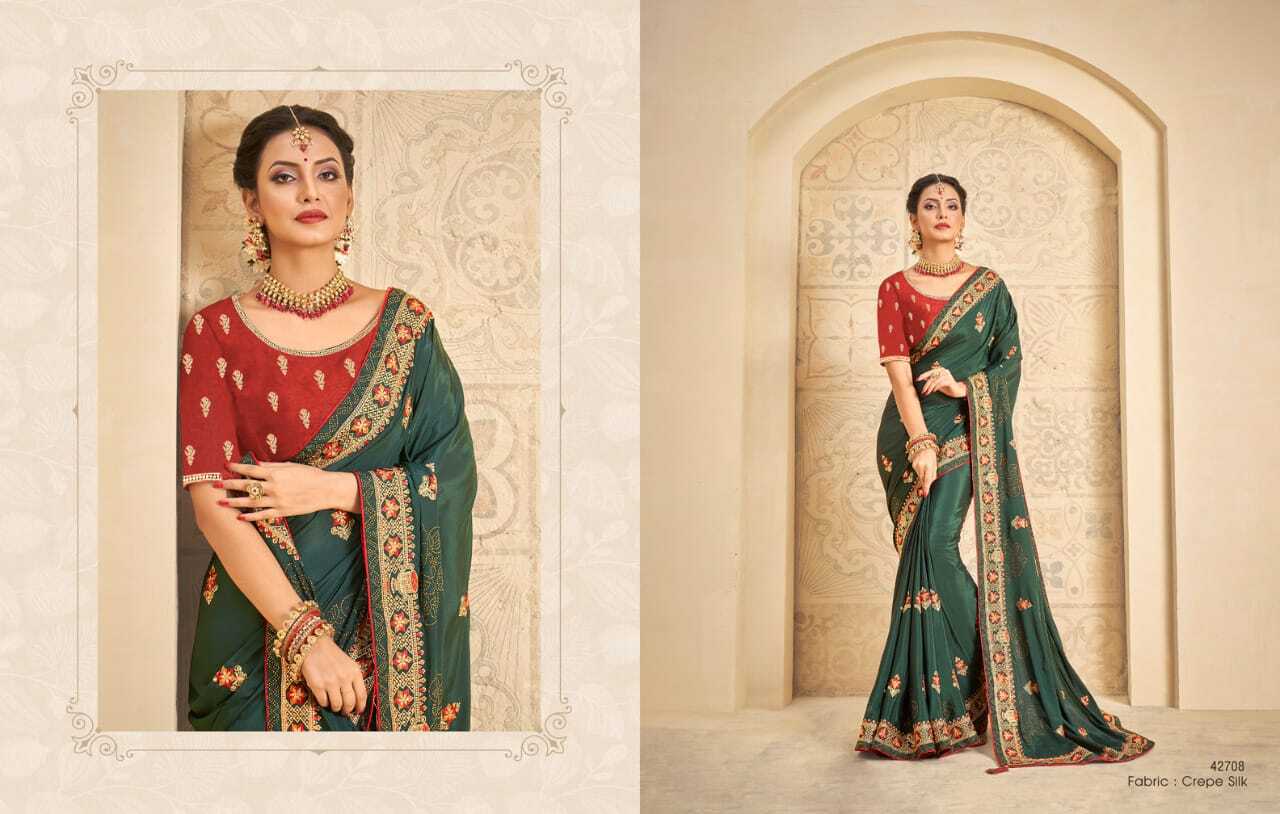 Georgette Mahotsav Silk Saree