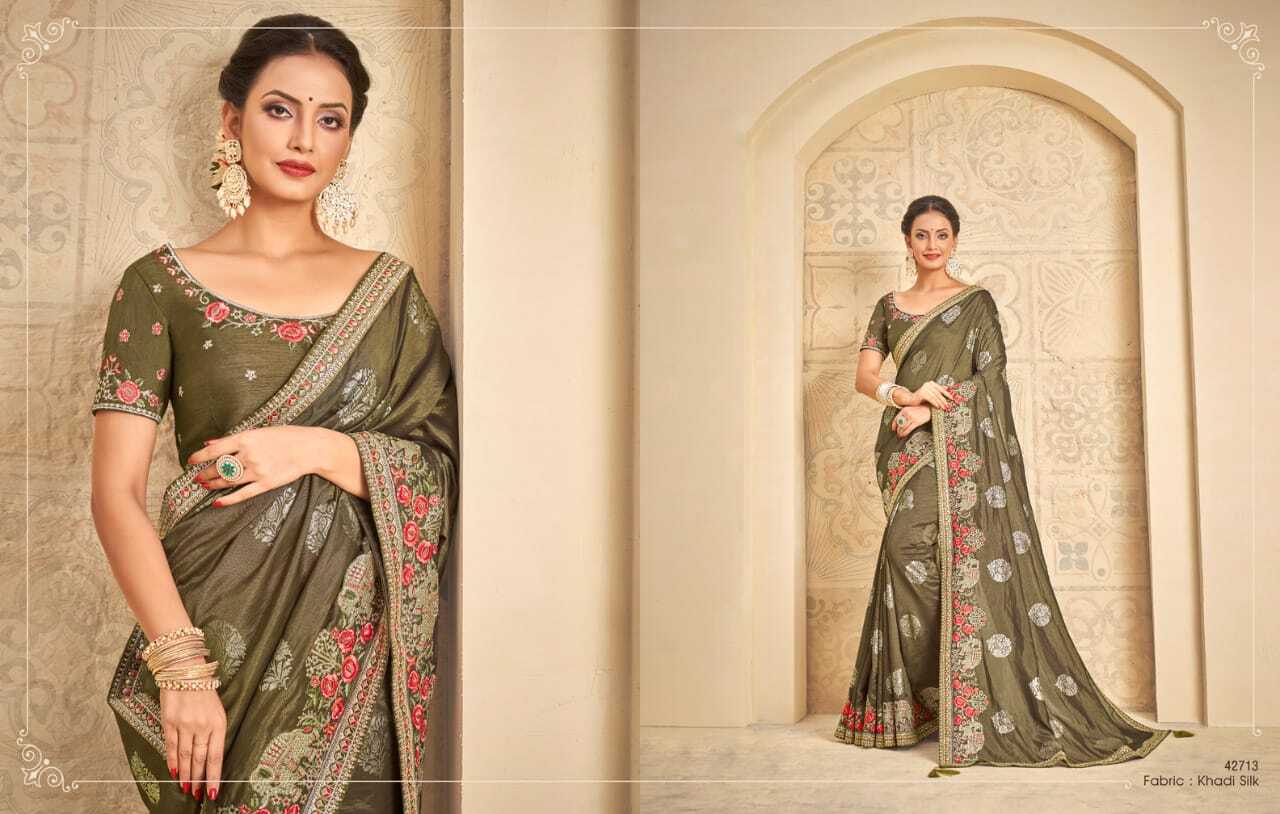 Georgette Mahotsav Silk Saree