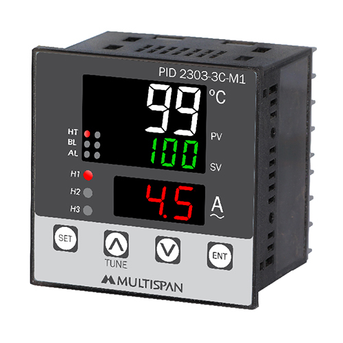 Black 72X72X85Mm Pid Controller