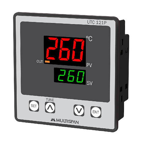 ब्लैक 96x96x52mm सिंगल आउटपुट पीआईडी कंट्रोलर