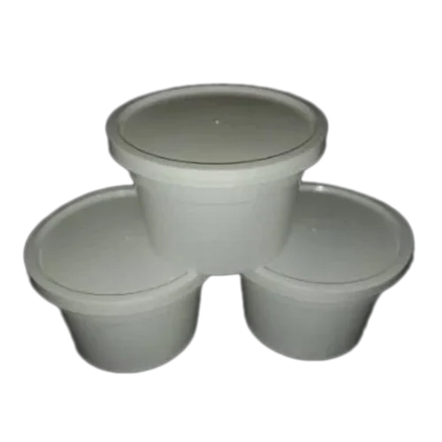 सफेद प्लास्टिक कंटेनर आवेदन: खाद्य और पेय