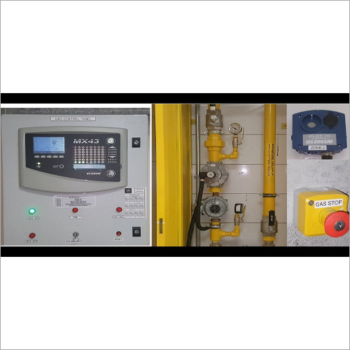 Mild Steel Gas Leakage And Detection System