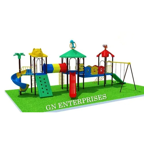 Pre School Multiplay Station - Material: Frp & Metal