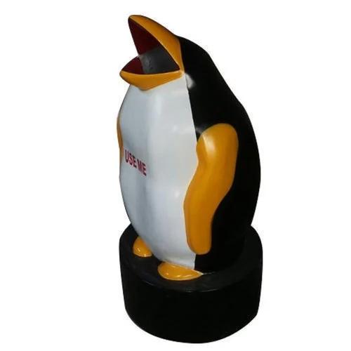 Frp Penguin Dustbin Application: For Waste Material