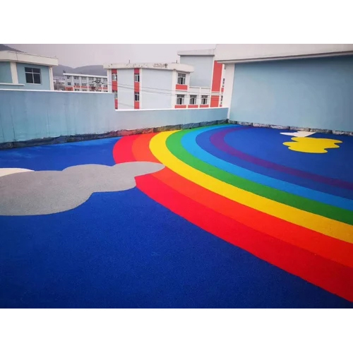 Epdm Rubber Flooring - Color: Multicolor