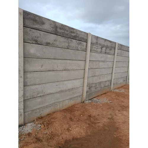 Modular Concrete Compound Wall - Polished RCC, High Quality Material | Durable and Versatile for Diverse Structural Applications