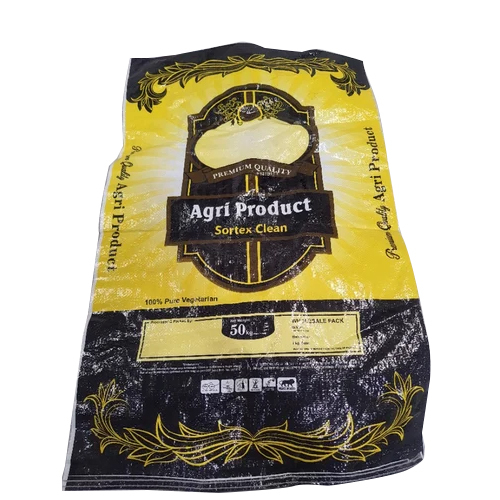 लैमिनेटेड मटेरियल 50 किग्रा बोप प्रिंटेड पैकेजिंग बैग