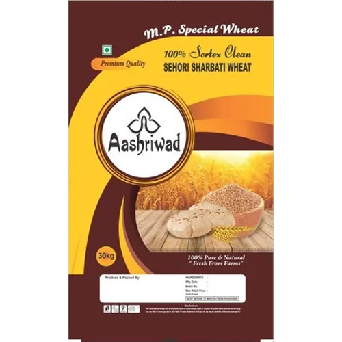 लैमिनेटेड मटेरियल 30 किलो कलर प्रिंटेड बोप बैग