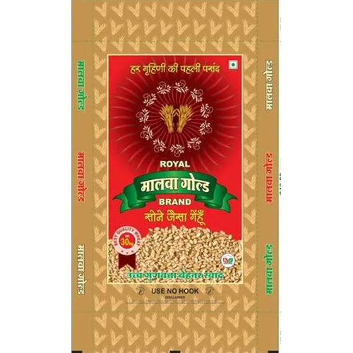 10 किलो लैमिनेटेड बोप बैग का आकार: विभिन्न उपलब्ध