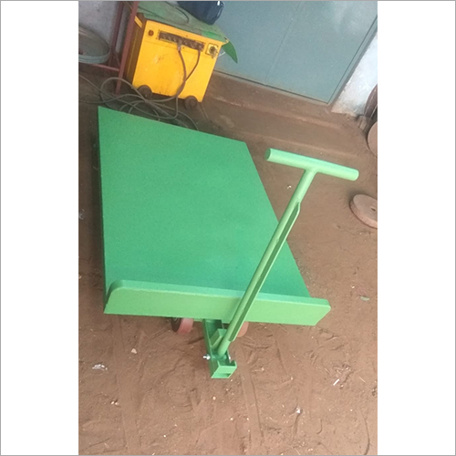 माइल्ड स्टील प्लेटफ़ॉर्म ट्रॉली