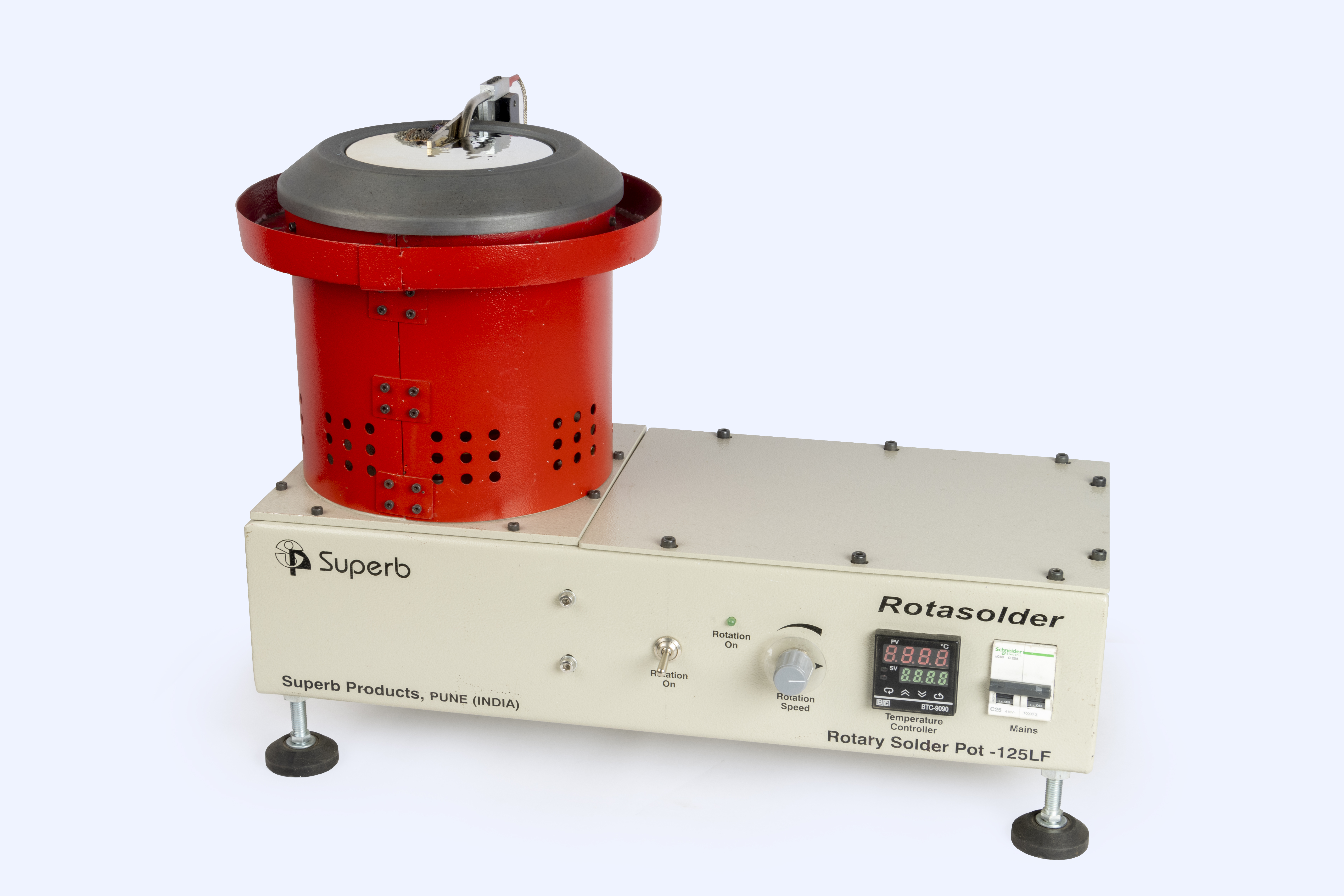 Rota Solder Pot Application: Dross Free Electronic Components Tinning