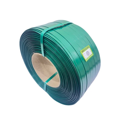 Reprocessed Pet Strap - Pet Material, Customized Size, Dark Green Color, 20 Kg Roll Packaging | Commercial Usage, Plain Packaging