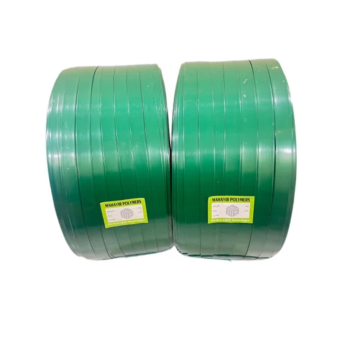 Reprocessed Pet Strap - Pet Material, Customized Size, Dark Green Color, 20 Kg Roll Packaging | Commercial Usage, Plain Packaging
