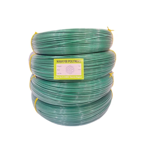 Dark Green Pet Wire - 1.7 Mm Thickness, Plain Pattern Roll | Insulation Material: Copper, Material: Pet, Commercial Usage