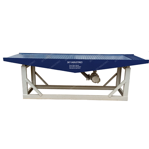 ब्लू वाइब्रेटिंग टेबल