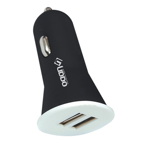 Ud Cc 414B Portable USB Car Charger - Plastic Body, Versatile Size Options | Mobile Device Compatibility, Warranty Included