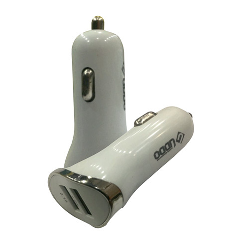 Ud Cc 414 Dual USB Car Charger - Plastic, Compact Size | Suitable for Mobile Devices, Dual USB Ports, Warranty Included