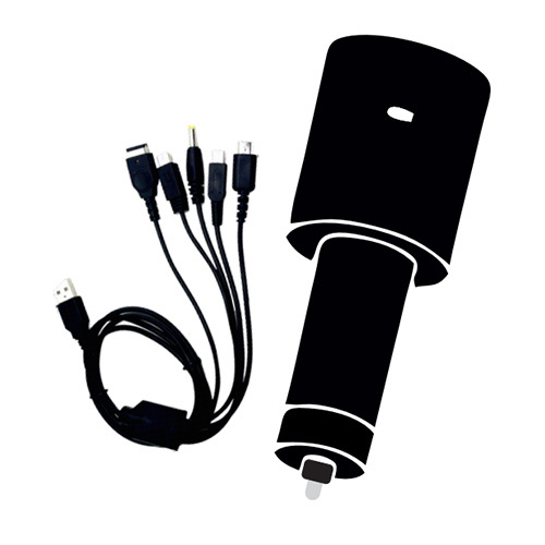 Ud Cc 153 5 In 1 USB Cable - Plastic Material, Different Size Compatibility | Electric Charger with Warranty