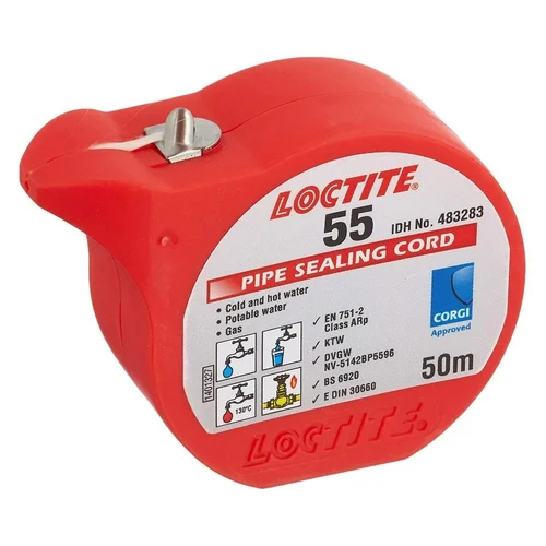 Loctite 55 Pipe Sealing Cord Application: Industrial