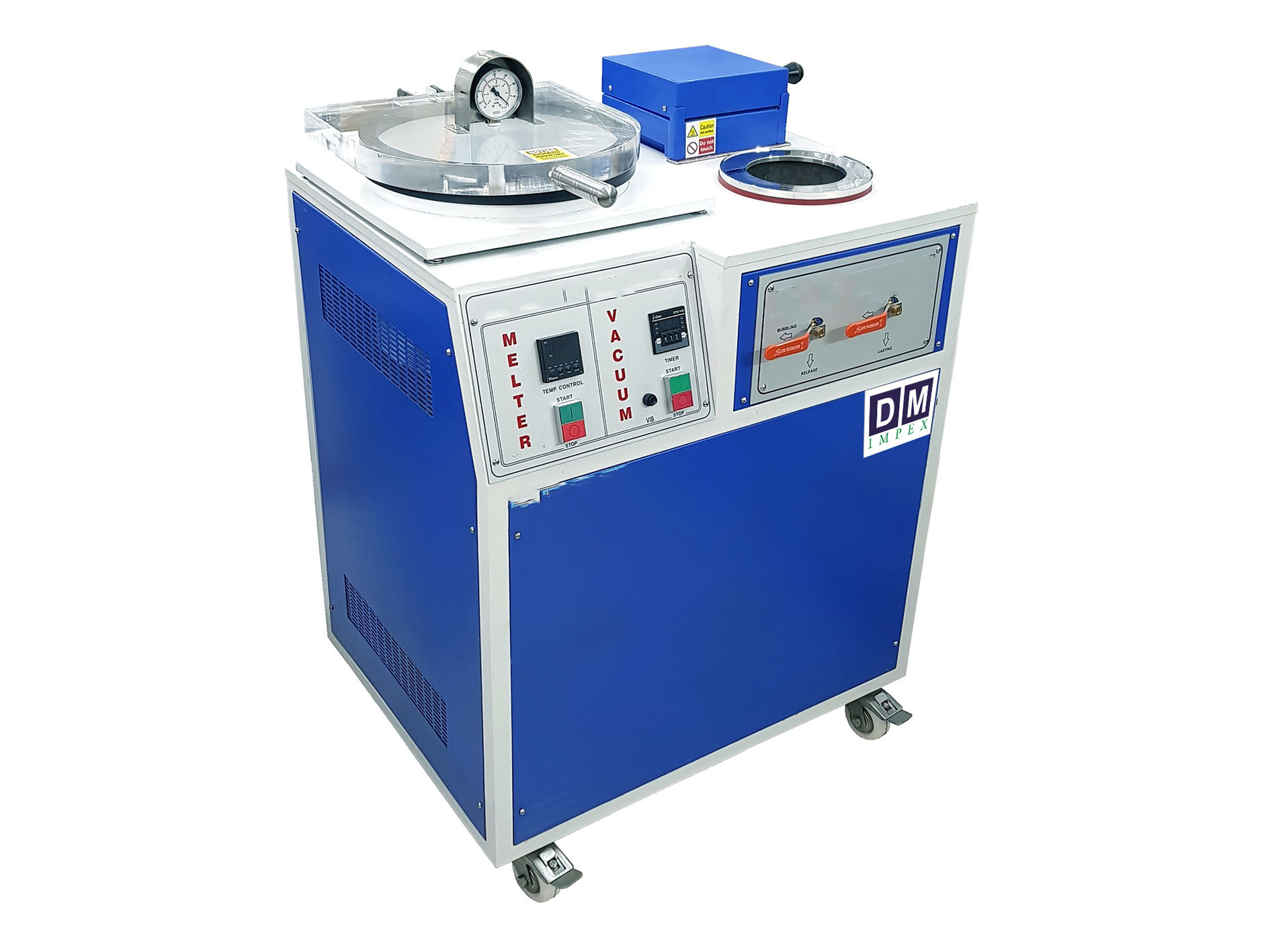 3-in-1 Vacuum Casting Machine Capacity: 1 Kg. (Gold 995) Kg/day