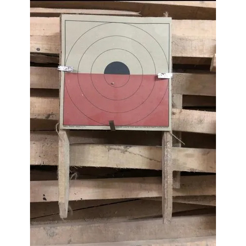Wooden Frame Shooting Target - Wooden Material, 3ft Size, Brown Color | Ideal For Shooting Sports, Square Shape, Industrial Application