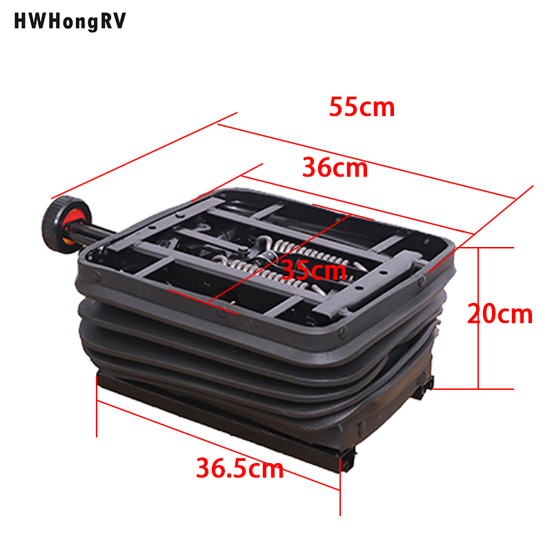 Suspension Damping Seat Base Weight Adjustment Up/down Adjustment For Operator Seat On Excavator - Material: Metal