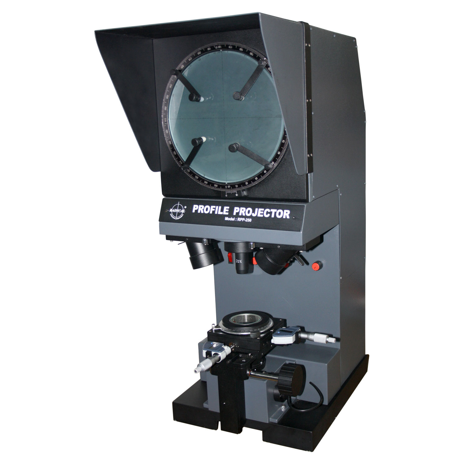 Universal Profile Projector Brightness: Adjustable Iso
