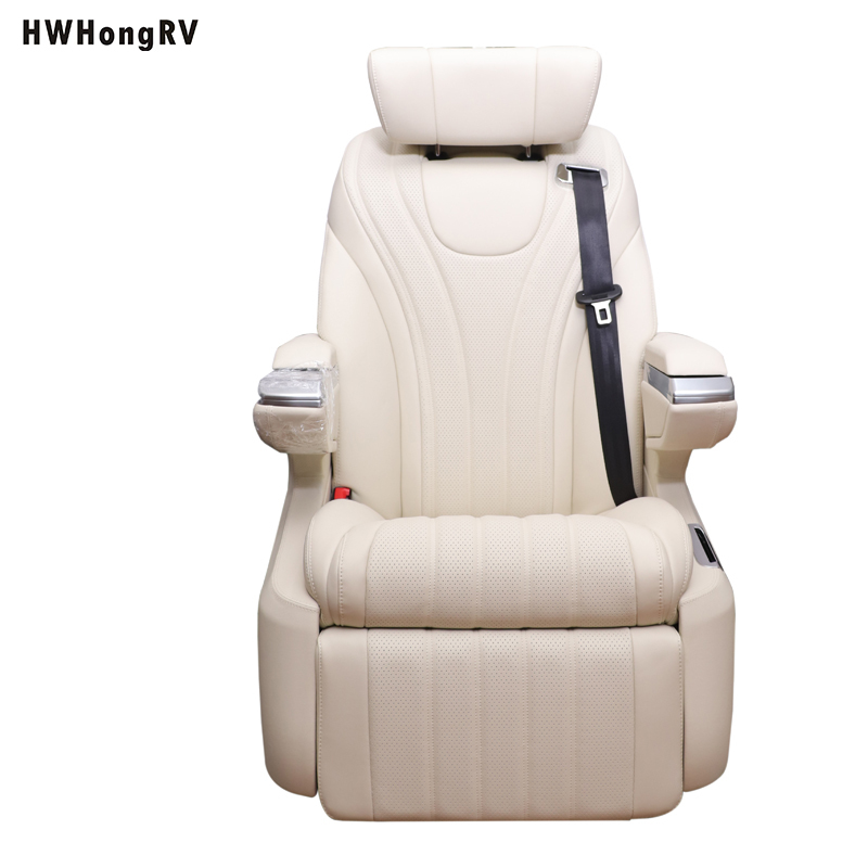 Rv Limousin Seat For Car Modification With Electrical Adjustment And Electrical Slider Camper Van Seating 1