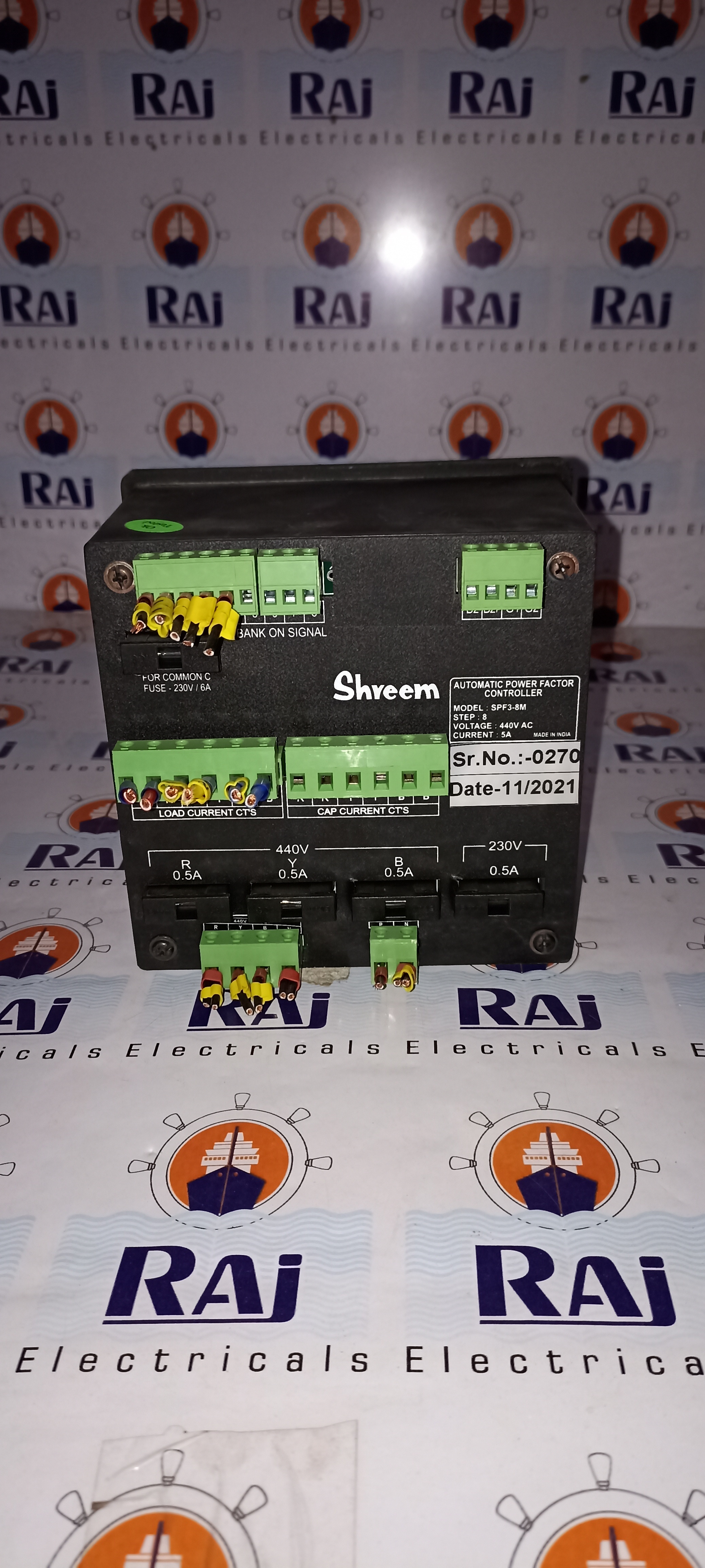 Apfc And Power Factor Monitor Meter