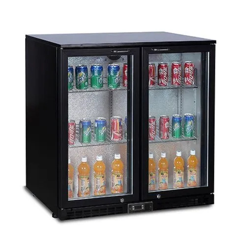 Euronova Professional Powder Coated Back Bar Visi Chiller Ebb-250 - Color: White